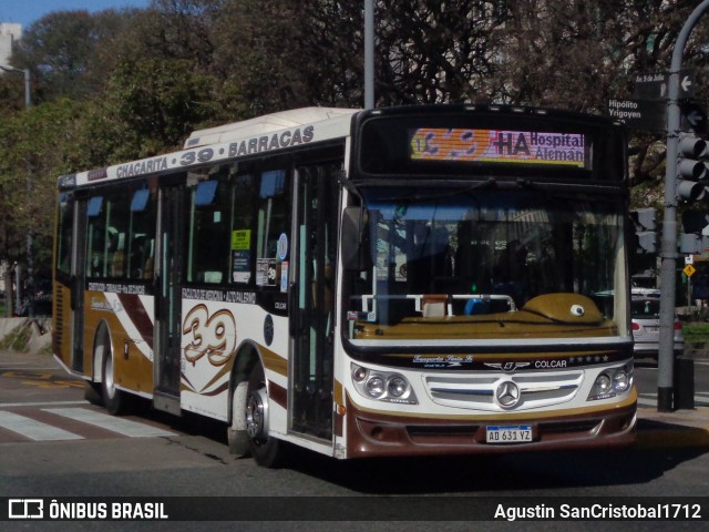 Transportes Santa Fe 39 na cidade de Ciudad Autónoma de Buenos Aires, Argentina, por Agustin SanCristobal1712. Número da foto: #12983451.