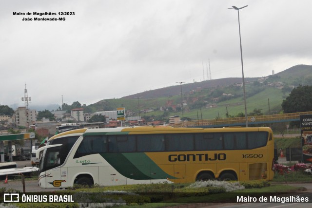 Empresa Gontijo de Transportes 16500 na cidade de João Monlevade, Minas Gerais, Brasil, por Mairo de Magalhães. Número da foto: #12983042.
