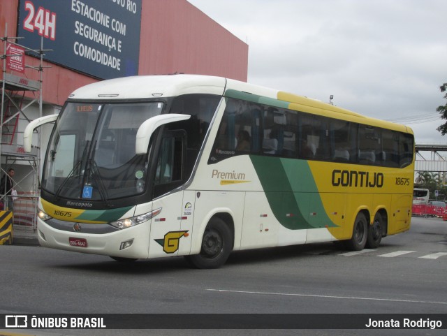Empresa Gontijo de Transportes 18675 na cidade de Rio de Janeiro, Rio de Janeiro, Brasil, por Jonata Rodrigo. Número da foto: #12981567.
