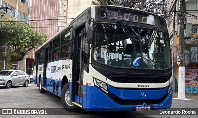 Viação Forte AF-93005 na cidade de Belém, Pará, Brasil, por Leonardo Rocha. Número da foto: #12982155.