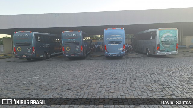 Viação Águia Branca 28000 na cidade de Cruz das Almas, Bahia, Brasil, por Flávio  Santos. Número da foto: #12982434.