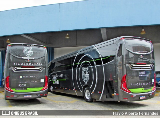 Viação Garcia 92051 na cidade de Sorocaba, São Paulo, Brasil, por Flavio Alberto Fernandes. Número da foto: #12981504.