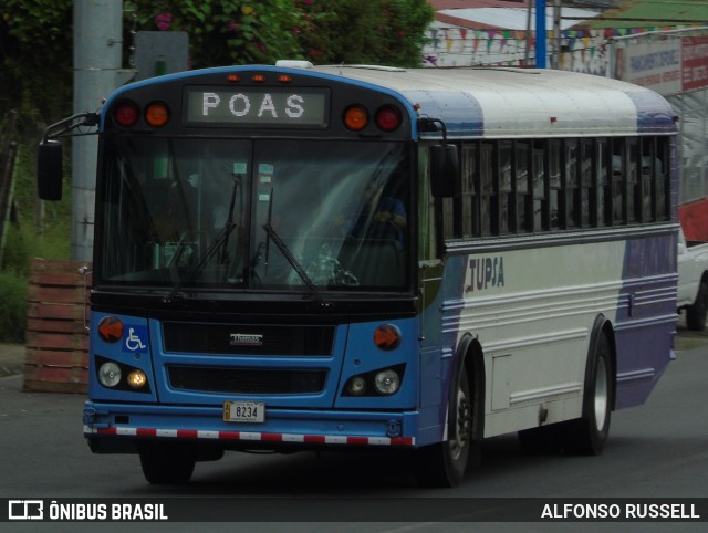 TUPSA AB8234 na cidade de Alajuela, Alajuela, Alajuela, Costa Rica, por Alfonso Russell. Número da foto: #12983062.