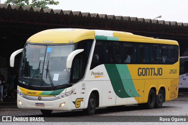 Empresa Gontijo de Transportes 21520 na cidade de Vitória da Conquista, Bahia, Brasil, por Rava Ogawa. Número da foto: #12982931.