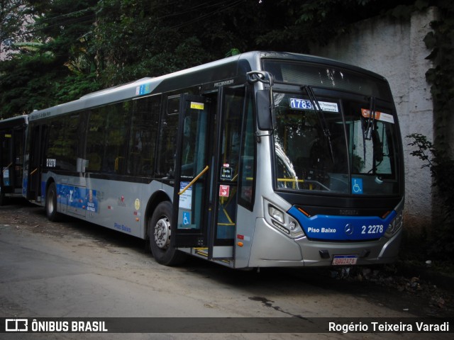 Sambaíba Transportes Urbanos 2 2278 na cidade de São Paulo, São Paulo, Brasil, por Rogério Teixeira Varadi. Número da foto: #12982078.