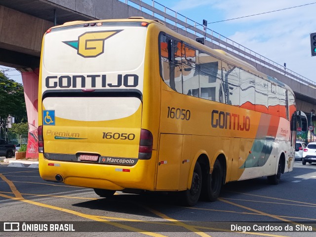 Empresa Gontijo de Transportes 16050 na cidade de São Paulo, São Paulo, Brasil, por Diego Cardoso da Silva. Número da foto: #12983667.