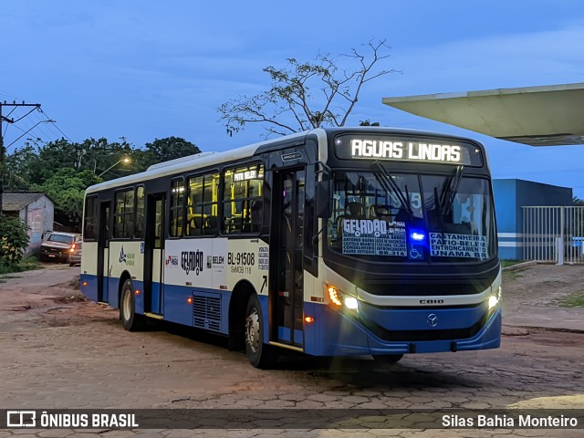 Transportes Águas Lindas BL-91508 na cidade de Belém, Pará, Brasil, por Silas Bahia Monteiro. Número da foto: #12981928.