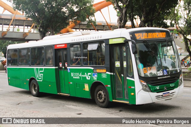 Viação VG B31054 na cidade de Rio de Janeiro, Rio de Janeiro, Brasil, por Paulo Henrique Pereira Borges. Número da foto: #12983012.