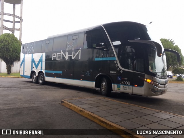 Empresa de Ônibus Nossa Senhora da Penha 58009 na cidade de Lages, Santa Catarina, Brasil, por LUCAS NASCIMENTO. Número da foto: #12981995.