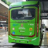 Viação Campo Belo 7 1034 na cidade de São Paulo, São Paulo, Brasil, por Michel Nowacki. Número da foto: #12983119.