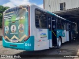 Transporte Urbano São Miguel 2064 na cidade de Uberlândia, Minas Gerais, Brasil, por Marcel Fagundes. Número da foto: #:id.