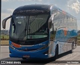 Empresa de Ônibus Pássaro Marron 5517 na cidade de Jacareí, São Paulo, Brasil, por Luiz Henrique. Número da foto: #:id.