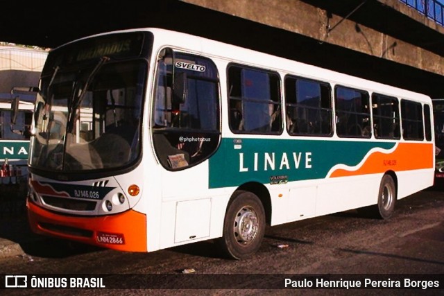 Linave Transportes RJ 146.026 na cidade de Nova Iguaçu, Rio de Janeiro, Brasil, por Paulo Henrique Pereira Borges. Número da foto: #12985481.