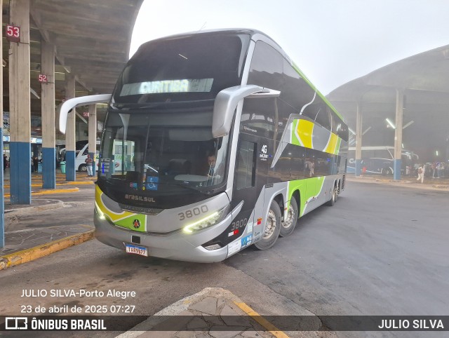 Brasil Sul Linhas Rodoviárias 3800 na cidade de Porto Alegre, Rio Grande do Sul, Brasil, por JULIO SILVA. Número da foto: #12984730.