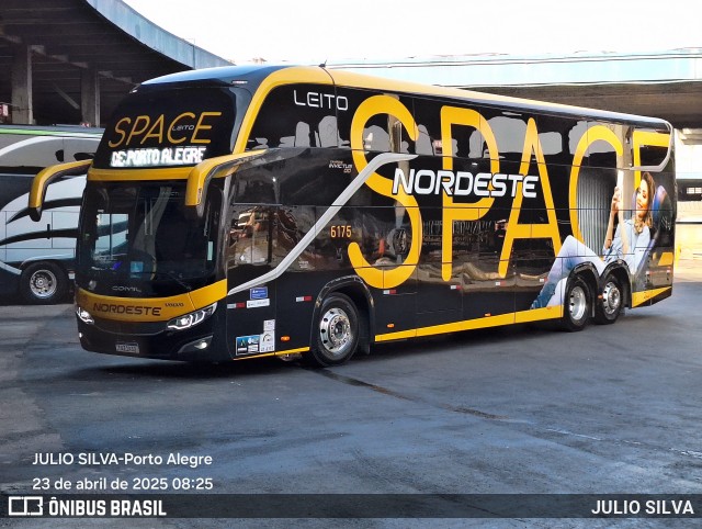 Expresso Nordeste 6175 na cidade de Porto Alegre, Rio Grande do Sul, Brasil, por JULIO SILVA. Número da foto: #12984594.
