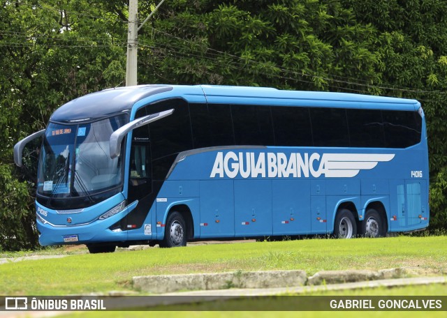 Viação Águia Branca 14016 na cidade de Muriaé, Minas Gerais, Brasil, por GABRIEL GONCALVES. Número da foto: #12985551.