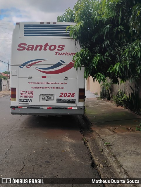 Santos Turismo Locadora de Veículos 2026 na cidade de Sumaré, São Paulo, Brasil, por Matheus Duarte Souza. Número da foto: #12984373.