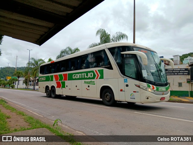 Empresa Gontijo de Transportes 21360 na cidade de Ipatinga, Minas Gerais, Brasil, por Celso ROTA381. Número da foto: #12983784.