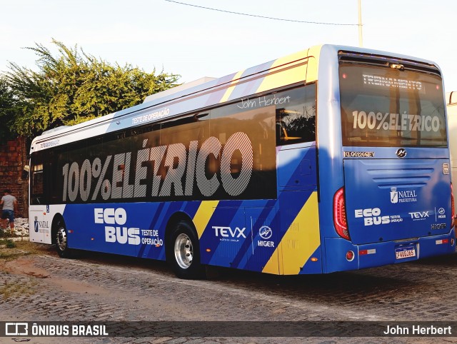 Higer 0J65 na cidade de Natal, Rio Grande do Norte, Brasil, por John Herbert. Número da foto: #12984211.