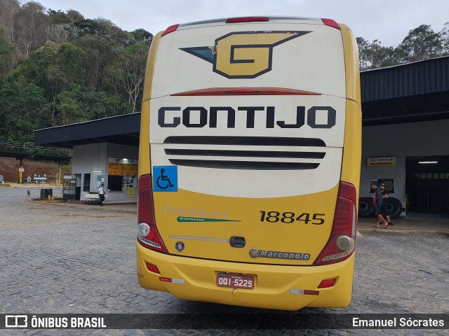 Empresa Gontijo de Transportes 18845 na cidade de Manhuaçu, Minas Gerais, Brasil, por Emanuel Sócrates. Número da foto: #12987065.