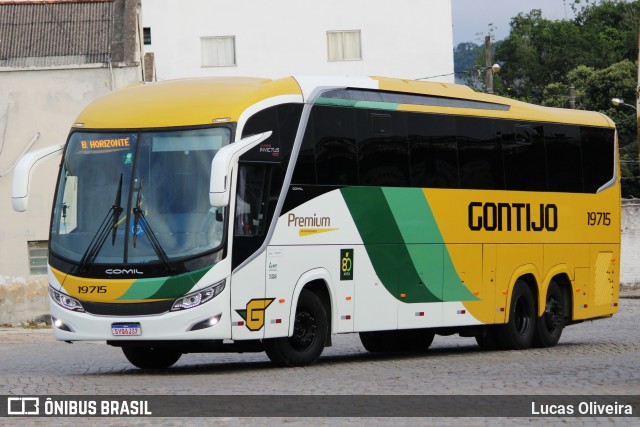 Empresa Gontijo de Transportes 19715 na cidade de Teófilo Otoni, Minas Gerais, Brasil, por Lucas Oliveira. Número da foto: #12984751.