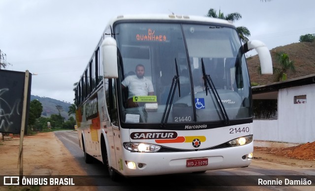 Saritur - Santa Rita Transporte Urbano e Rodoviário 21440 na cidade de São João Evangelista, Minas Gerais, Brasil, por Ronnie Damião. Número da foto: #12985870.