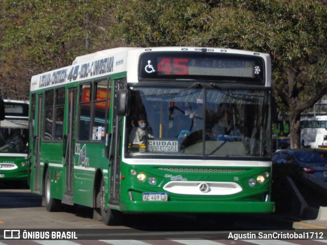 Micro Ómnibus 45 70 na cidade de Ciudad Autónoma de Buenos Aires, Argentina, por Agustin SanCristobal1712. Número da foto: #12985006.