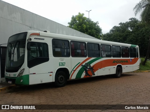 Empresa de Transportes Andorinha 6367 na cidade de Presidente Venceslau, São Paulo, Brasil, por Carlos Morais. Número da foto: #12986914.