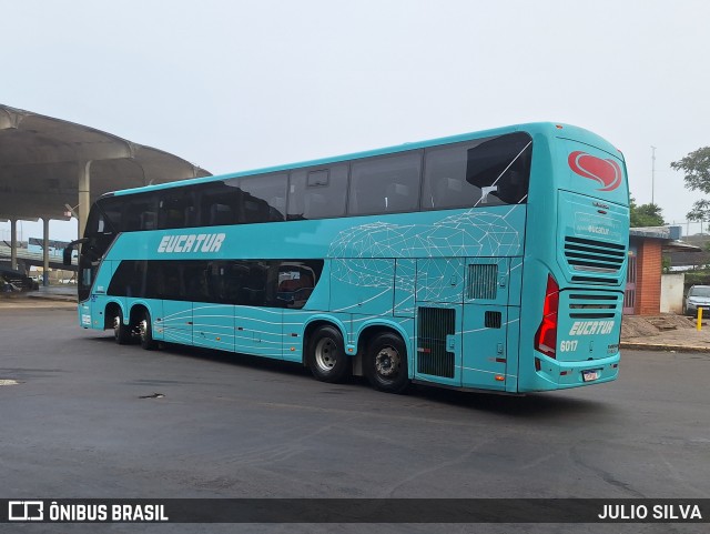 Eucatur - Empresa União Cascavel de Transportes e Turismo 6017 na cidade de Porto Alegre, Rio Grande do Sul, Brasil, por JULIO SILVA. Número da foto: #12984660.