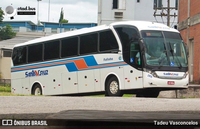 VUSC - Viação União Santa Cruz 2810 na cidade de Santa Maria, Rio Grande do Sul, Brasil, por Tadeu Vasconcelos. Número da foto: #12984424.