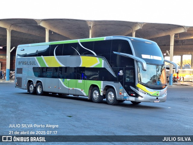 Brasil Sul Linhas Rodoviárias 3710 na cidade de Porto Alegre, Rio Grande do Sul, Brasil, por JULIO SILVA. Número da foto: #12984839.