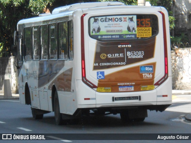 Erig Transportes > Gire Transportes B63083 na cidade de Rio de Janeiro, Rio de Janeiro, Brasil, por Augusto César. Número da foto: #12985559.
