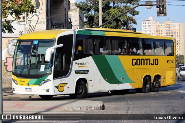 Empresa Gontijo de Transportes 15010 na cidade de Belo Horizonte, Minas Gerais, Brasil, por Lucas Oliveira. Número da foto: #12985124.