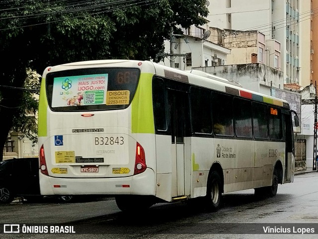 Viação Pavunense B32843 na cidade de Rio de Janeiro, Rio de Janeiro, Brasil, por Vinicius Lopes. Número da foto: #12984071.