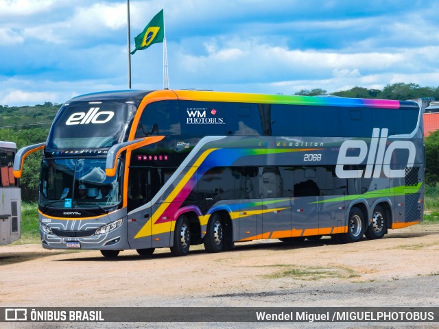 Ello 2068 na cidade de Caruaru, Pernambuco, Brasil, por Wendel Miguel /MIGUELPHOTOBUS. Número da foto: #12985613.
