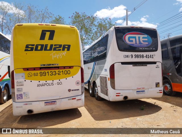N Souza Transportes e Turismo 22215 na cidade de Bom Jesus da Lapa, Bahia, Brasil, por Matheus Cauã. Número da foto: #12984914.