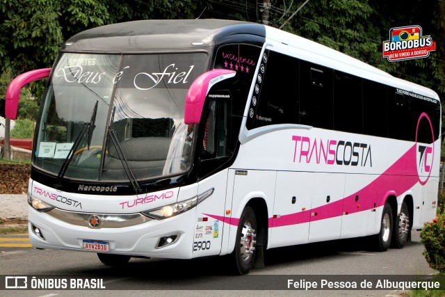 TransCosta Turismo 2900 na cidade de Salvador, Bahia, Brasil, por Felipe Pessoa de Albuquerque. Número da foto: #12986226.