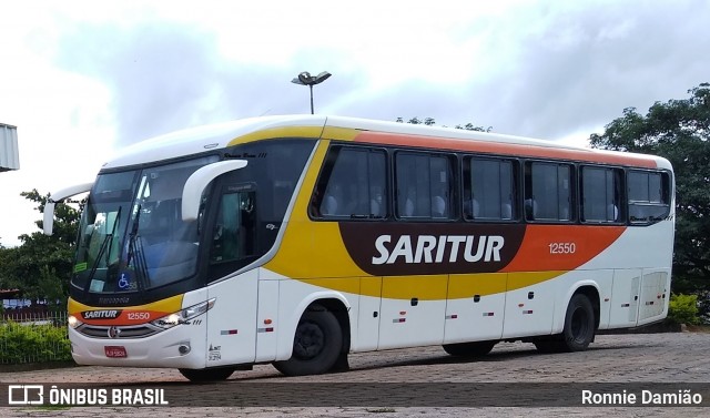 Saritur - Santa Rita Transporte Urbano e Rodoviário 12550 na cidade de São João Evangelista, Minas Gerais, Brasil, por Ronnie Damião. Número da foto: #12986048.