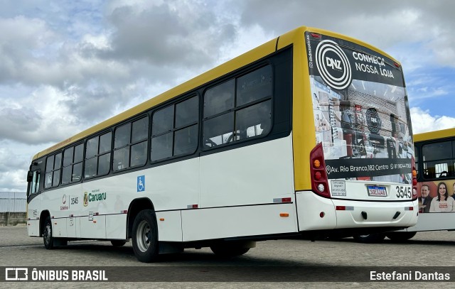 Coletivo Transportes 3545 na cidade de Caruaru, Pernambuco, Brasil, por Estefani Dantas. Número da foto: #12986258.