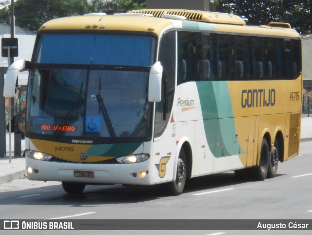 Empresa Gontijo de Transportes 14715 na cidade de Rio de Janeiro, Rio de Janeiro, Brasil, por Augusto César. Número da foto: #12985266.