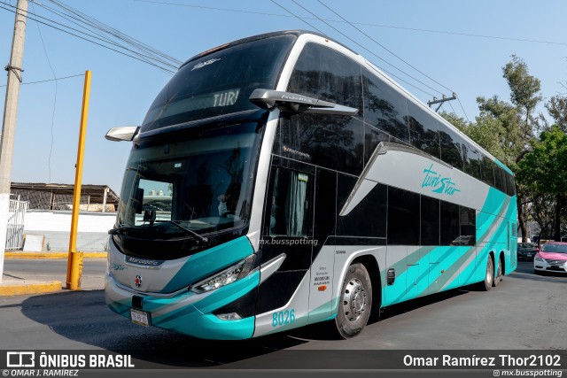 Turistar 8026 na cidade de Gustavo A. Madero, Ciudad de México, México, por Omar Ramírez Thor2102. Número da foto: #12985587.