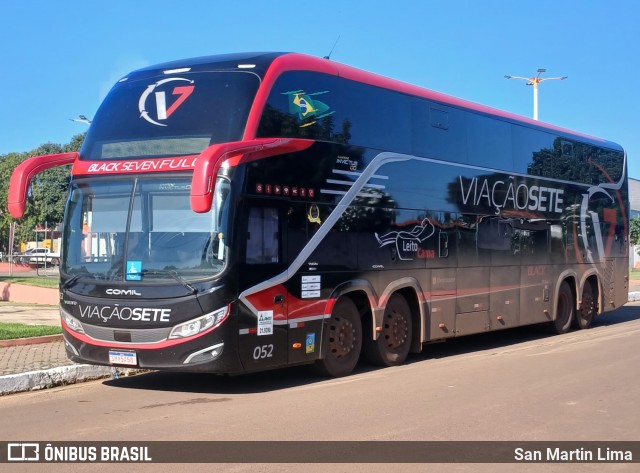 Viação Sete 052 na cidade de Baixa Grande do Ribeiro, Piauí, Brasil, por San Martin Lima. Número da foto: #12984306.