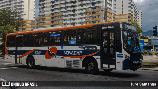 Viação Novacap C51603 na cidade de Rio de Janeiro, Rio de Janeiro, Brasil, por Iure Santanna. Número da foto: #12984364.