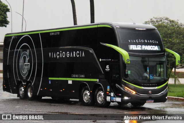 Viação Garcia 96020 na cidade de Dourados, Mato Grosso do Sul, Brasil, por Alyson Frank Ehlert Ferreira. Número da foto: #12983969.