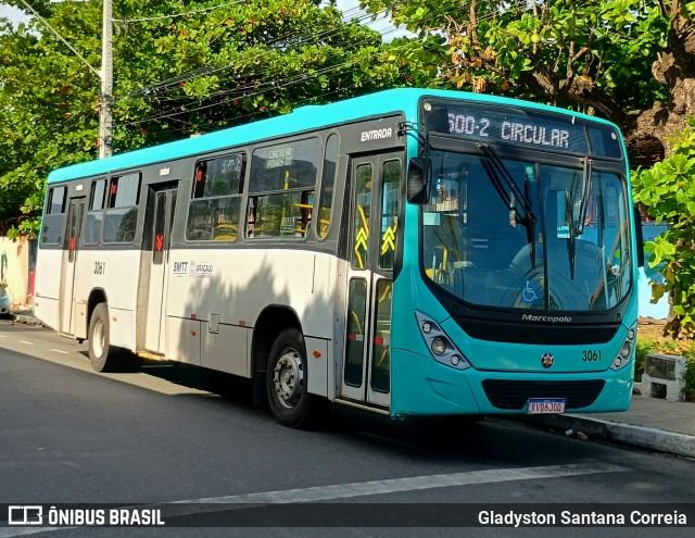 VRS - Viação Roberto Santana 3061 na cidade de Aracaju, Sergipe, Brasil, por Gladyston Santana Correia. Número da foto: #12984869.
