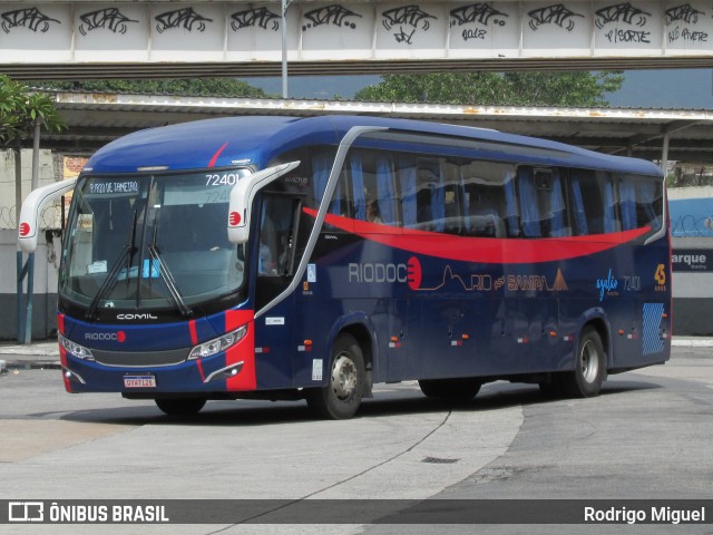 Viação Riodoce 72401 na cidade de Rio de Janeiro, Rio de Janeiro, Brasil, por Rodrigo Miguel. Número da foto: #12985891.