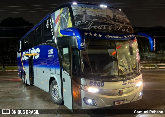 Deca Turismo 5240 na cidade de São Paulo, São Paulo, Brasil, por Samuel Robson. Número da foto: #12984139.