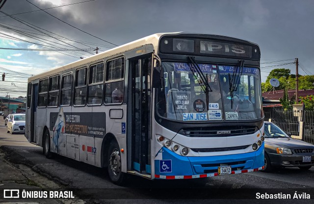 Buses Guadalupe 140 na cidade de Ipís, Goicoechea, San José, Costa Rica, por Sebastian Ávila. Número da foto: #12986765.