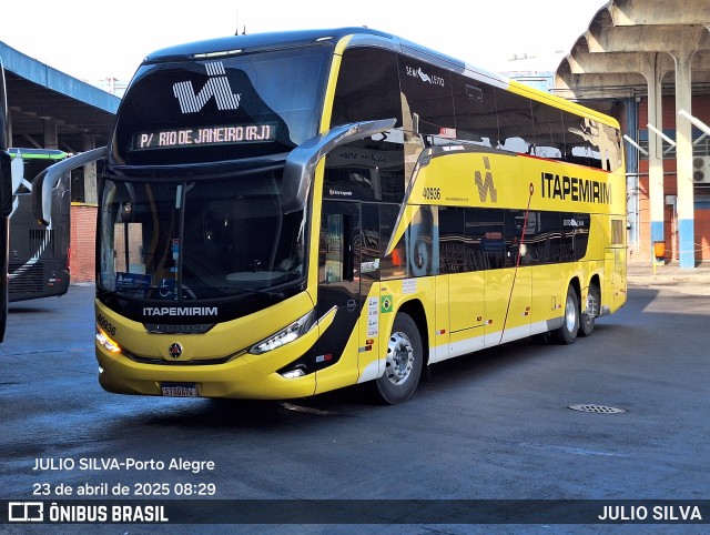 Viação Nova Itapemirim 40936 na cidade de Porto Alegre, Rio Grande do Sul, Brasil, por JULIO SILVA. Número da foto: #12984582.