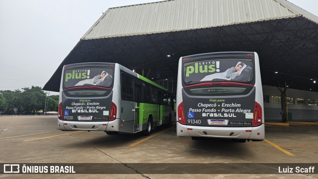 Viação Garcia 91340 na cidade de Maringá, Paraná, Brasil, por Luiz Scaff. Número da foto: #12984962.